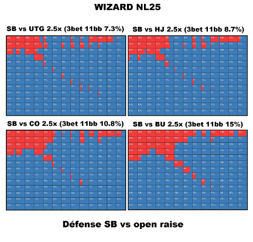 défense SB WIZARD NL25 strat 2.5x